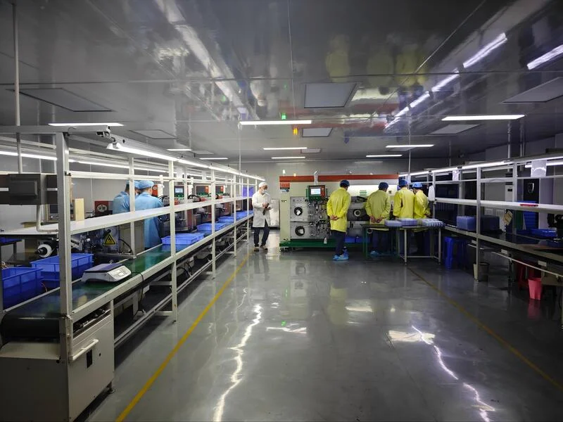 Battery assembly area