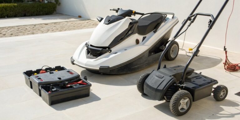 Electric marine and garden equipment