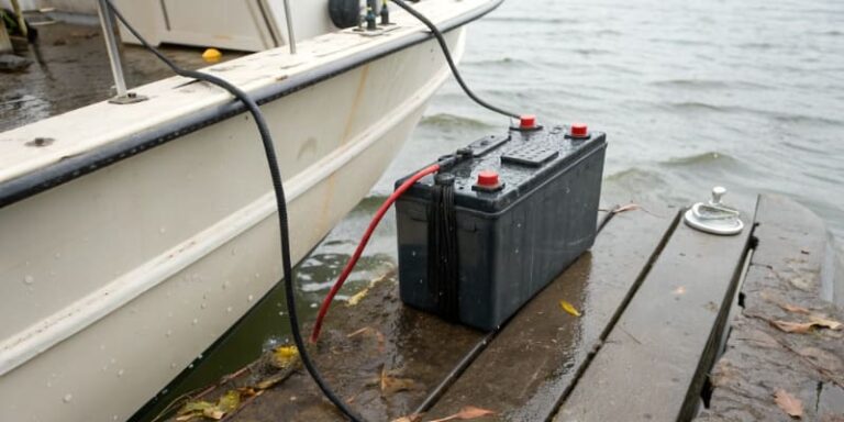 Marine lithium battery module for boat power