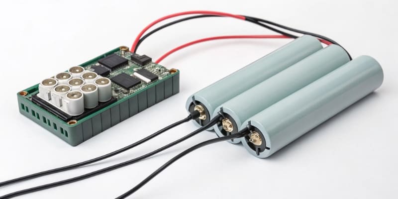 Lithium battery pack and BMS