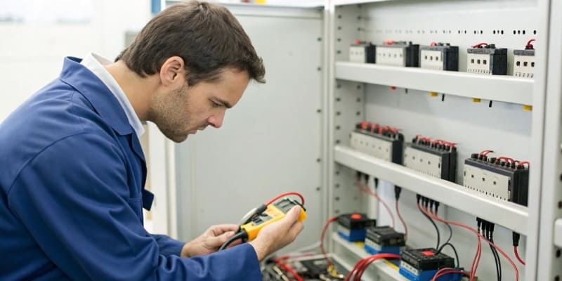 A chart showing voltage, capacity, and current calculations