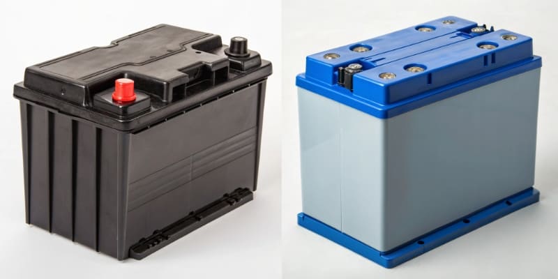 Best battery type for RV campers Side-by-side comparison of LFP and other battery types