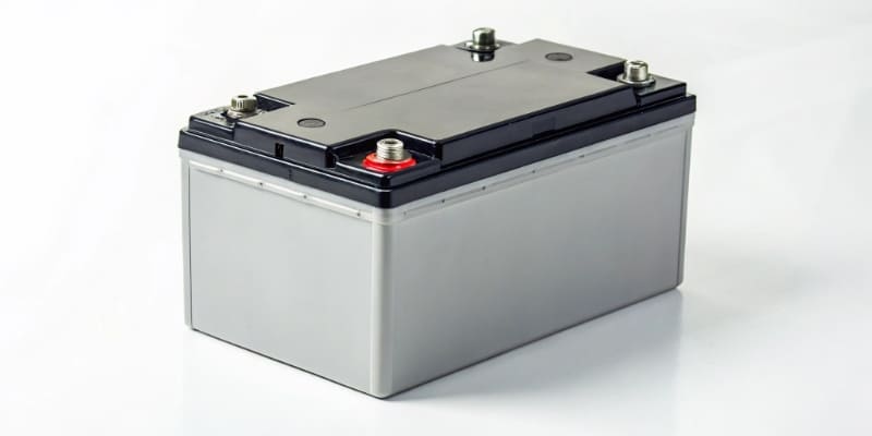 An illustration of the molecular structure of an NMC 811 cathode