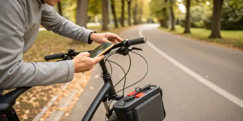 E-bike battery case for mobile power