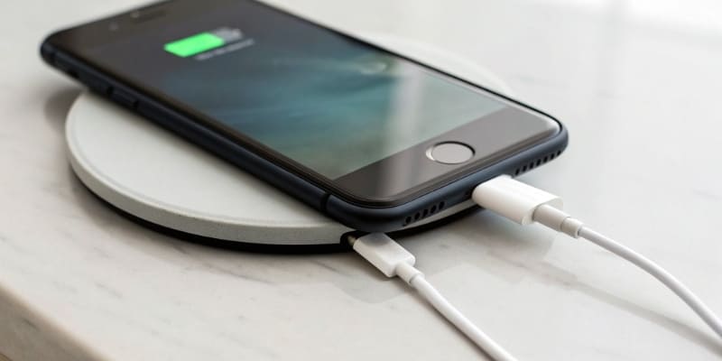 iPhone Battery Health at Low Percentage An iPhone showing a low battery notification