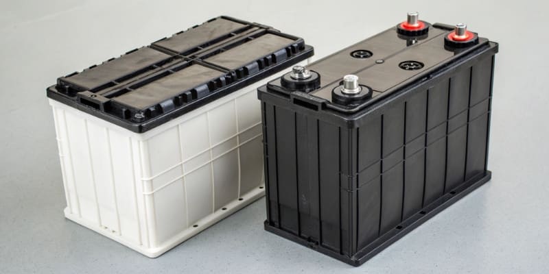 A complete home solar storage system with LFP batteries