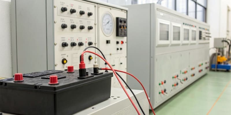 A graph showing a battery's constant current discharge curve