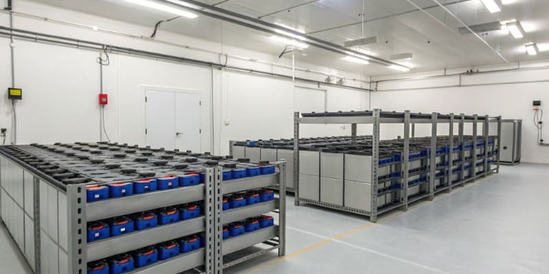 A graph showing the optimal temperature performance curve for an LFP battery