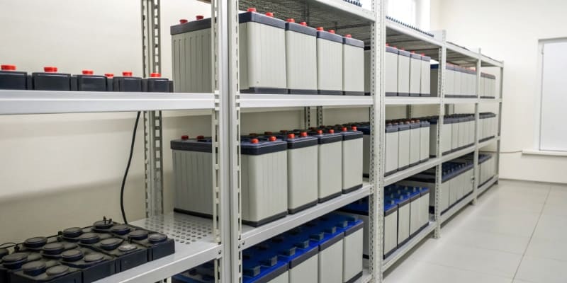 An illustration showing a battery's capacity fading over time on a graph, with no way to return to 100%