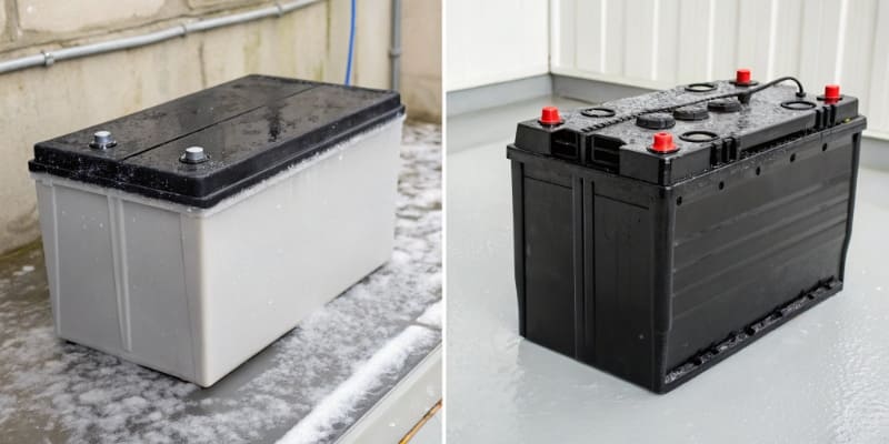 Batteries in cold environments