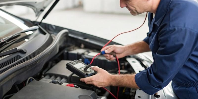 A diagram showing the formula for calculating remaining battery life