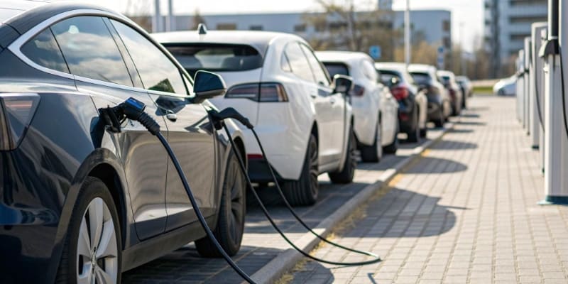 EV Battery Second Life An infographic showing the second life of an EV battery