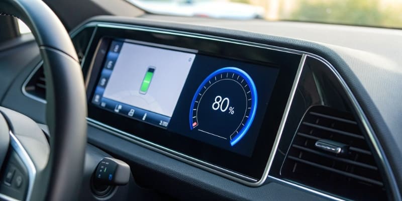 Comparison chart of NMC vs LFP battery specifications