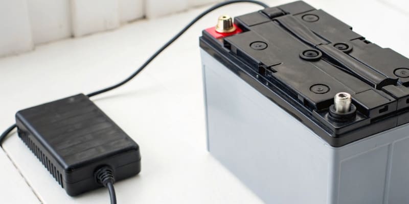 A battery label showing manufacturing date and capacity