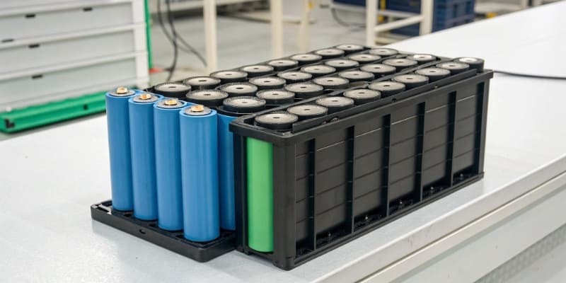 18650 and 21700 batteries side by side comparison