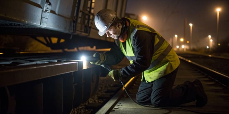 A timeline graphic showing the capacity degradation of an NMC battery over 5 years