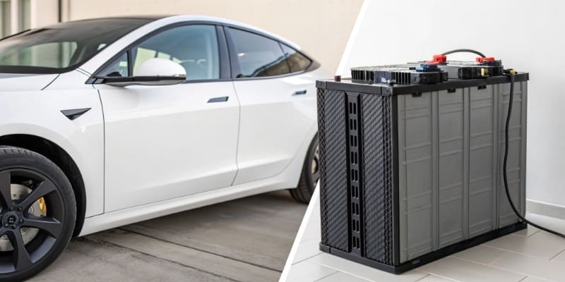 Energy storage battery and electric vehicle