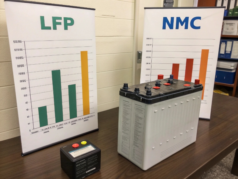 LFP NMC battery lifespan comparison