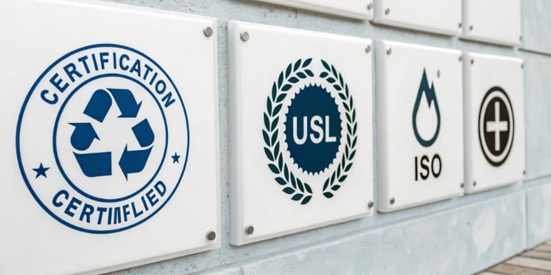 Battery industry certification and ISO standards