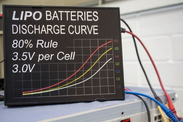 LiPo battery discharge curve