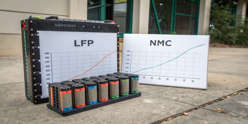 Yes, LFP batteries have a significantly longer cycle life than NMC batteries. An LFP battery can typically endure 2,000 to 5,000+ full charge and discharge cycles, while a comparable NMC battery usually offers around 800 to 1,500 cycles.