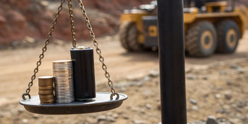 A photo of a person using a tablet in a snowy, cold environment