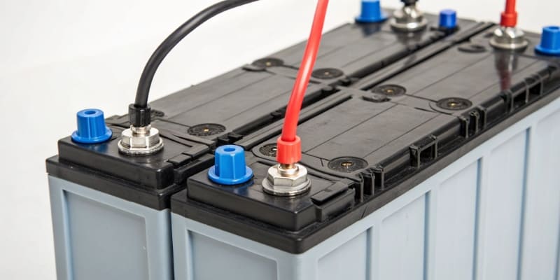 The Science of Lithium-Ion Battery Capacity A diagram showing lithium ions moving between cathode and anode