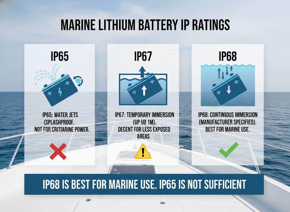Diagram showing how water ingress can cause a short circuit in a battery pack