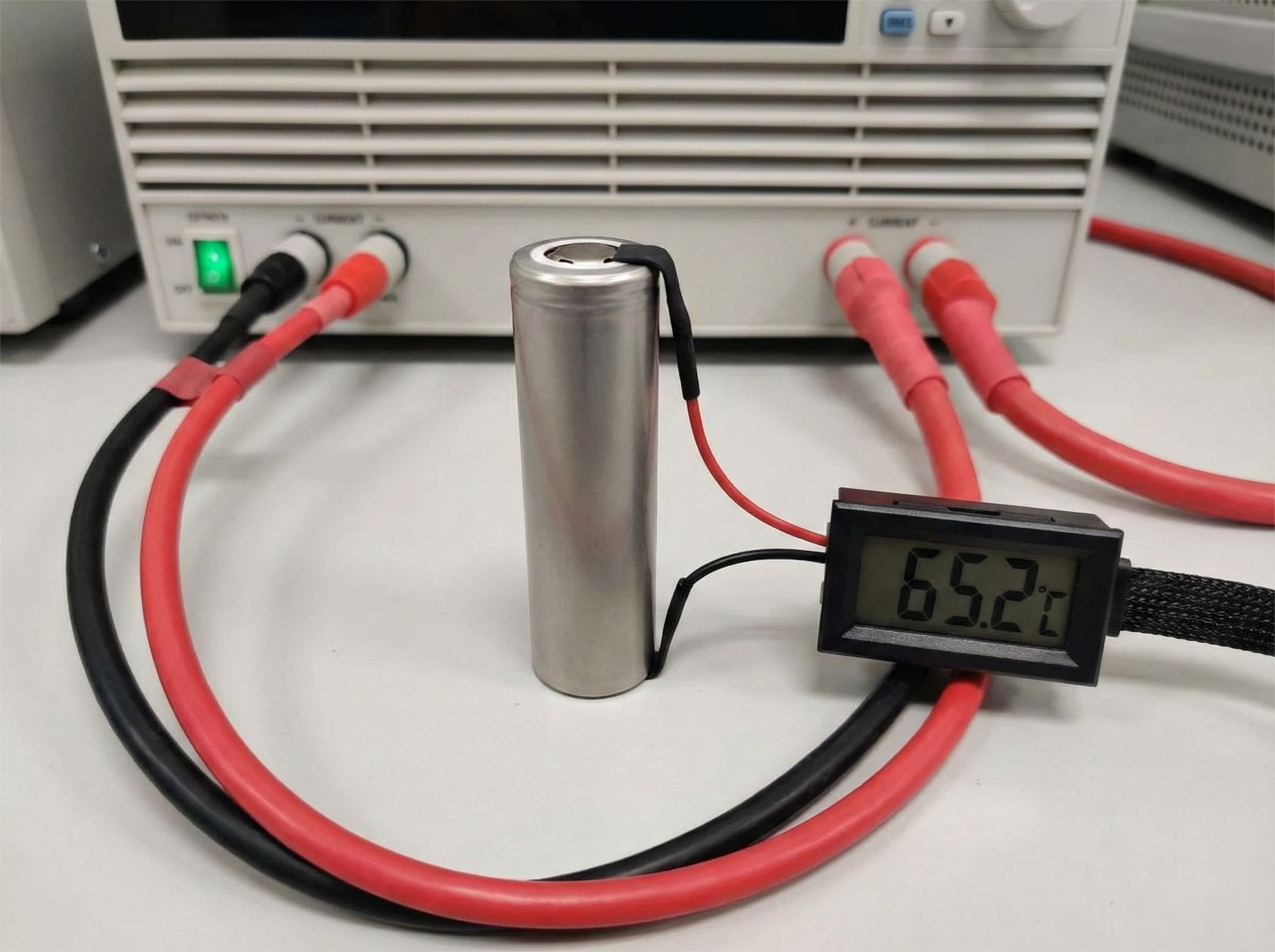 A graph showing battery cycle life degradation at different discharge rates