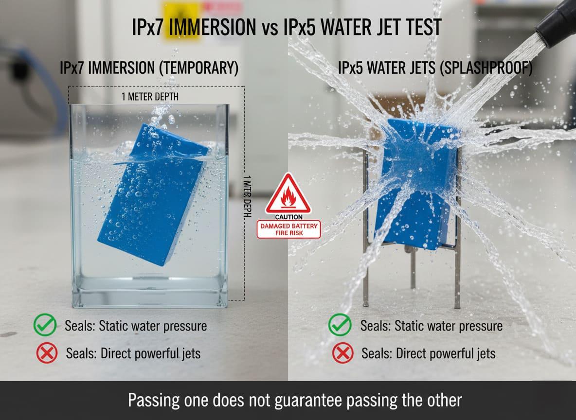 An image of a corroded electronic device after saltwater exposure