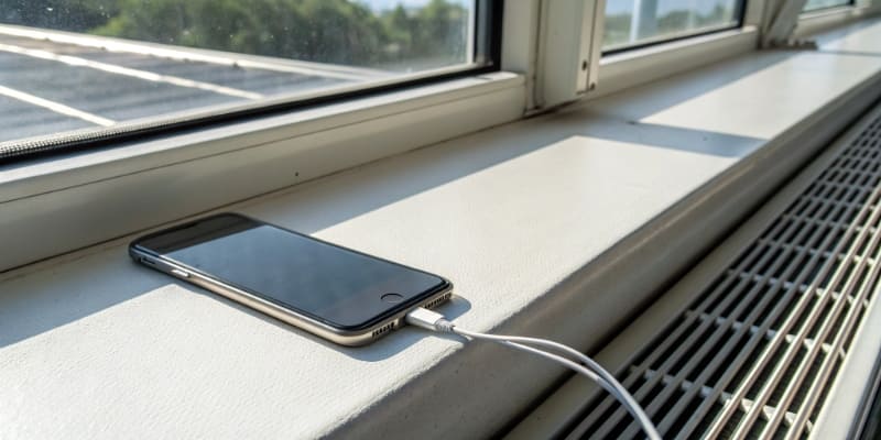 A high-capacity battery pack with visible cooling fins and connectors