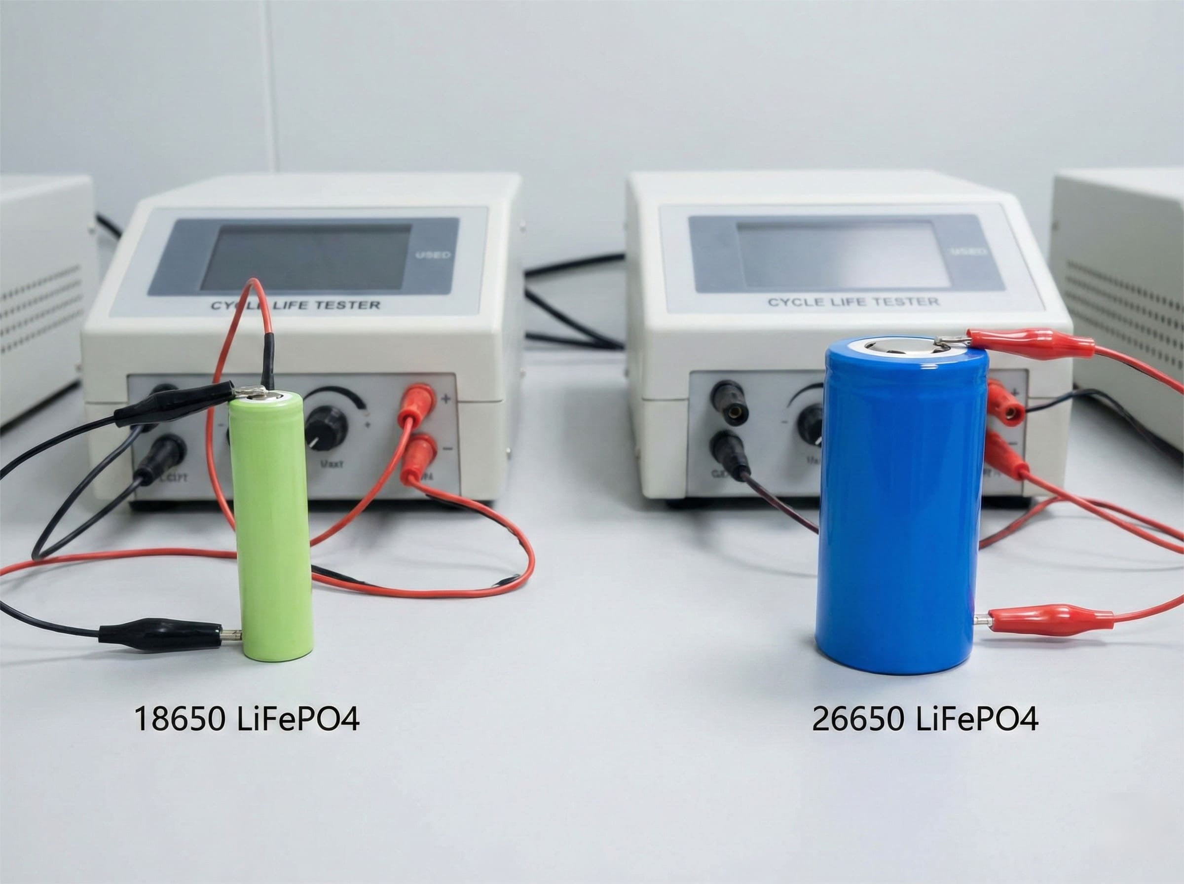 LiFePO4 Battery Cycle Life Comparison A graph showing battery cycle life degradation over time