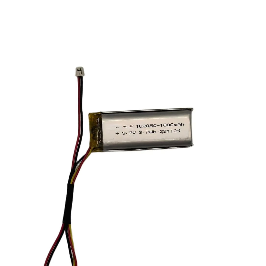 LT102050 3.7V 1000mAh LiPo Battery