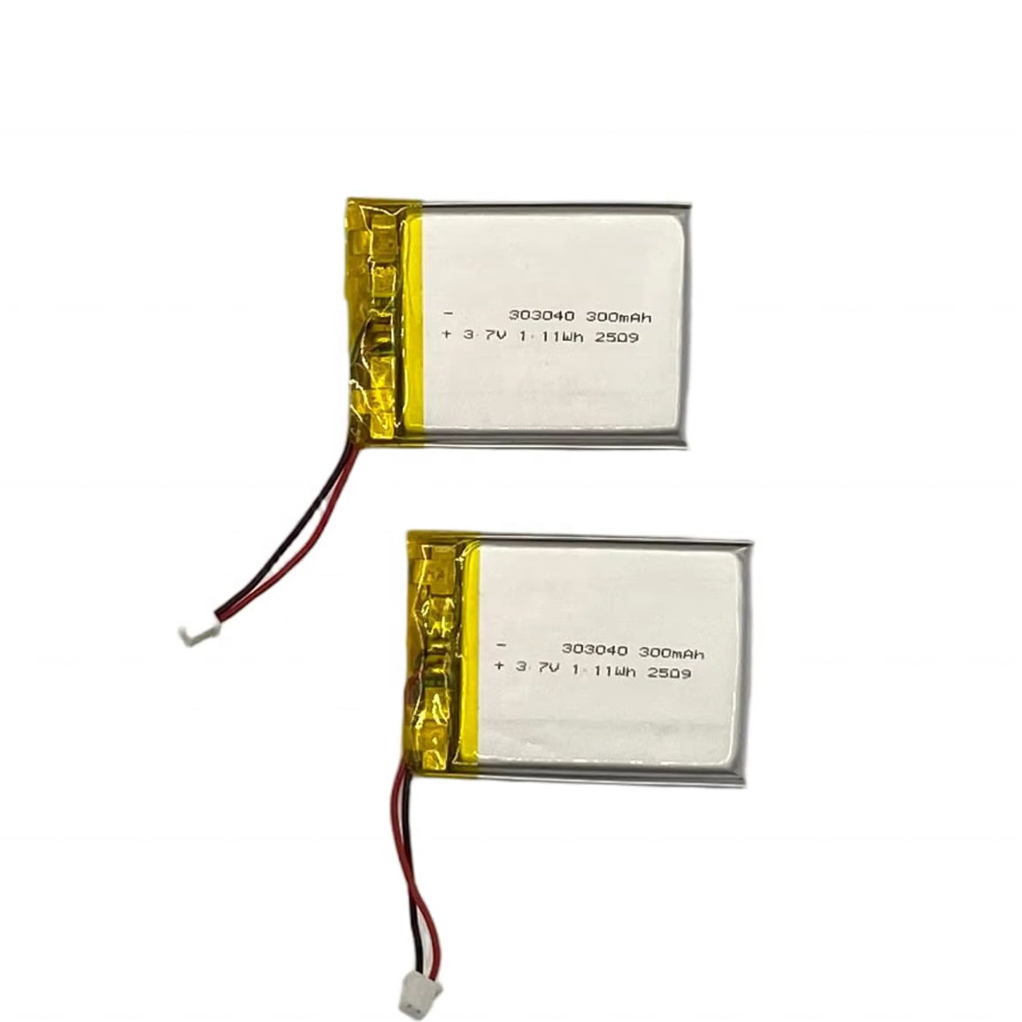 LT303040 3.7V 300mAh LiPo Battery