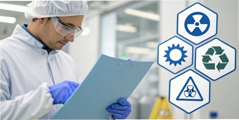 A display of genuine high-capacity lithium-ion battery cells