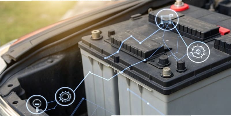 A shield icon with checkmarks for BMS, Thermal Stability, and Certifications