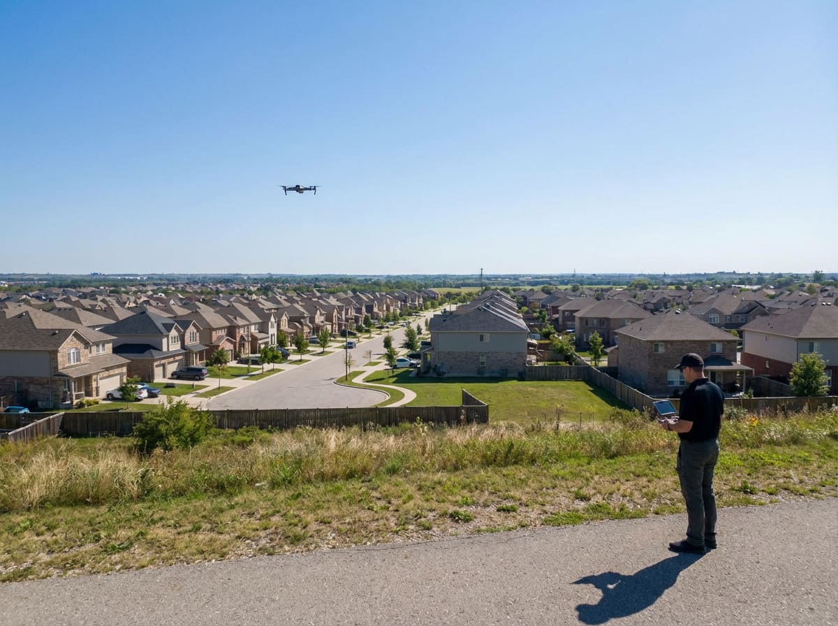 An office scene with diverse team members looking at code on a screen, with a warning symbol overlaid