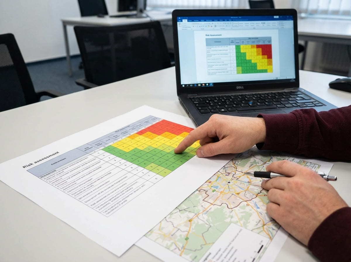 A flowchart or graphic illustrating the SORA risk assessment process