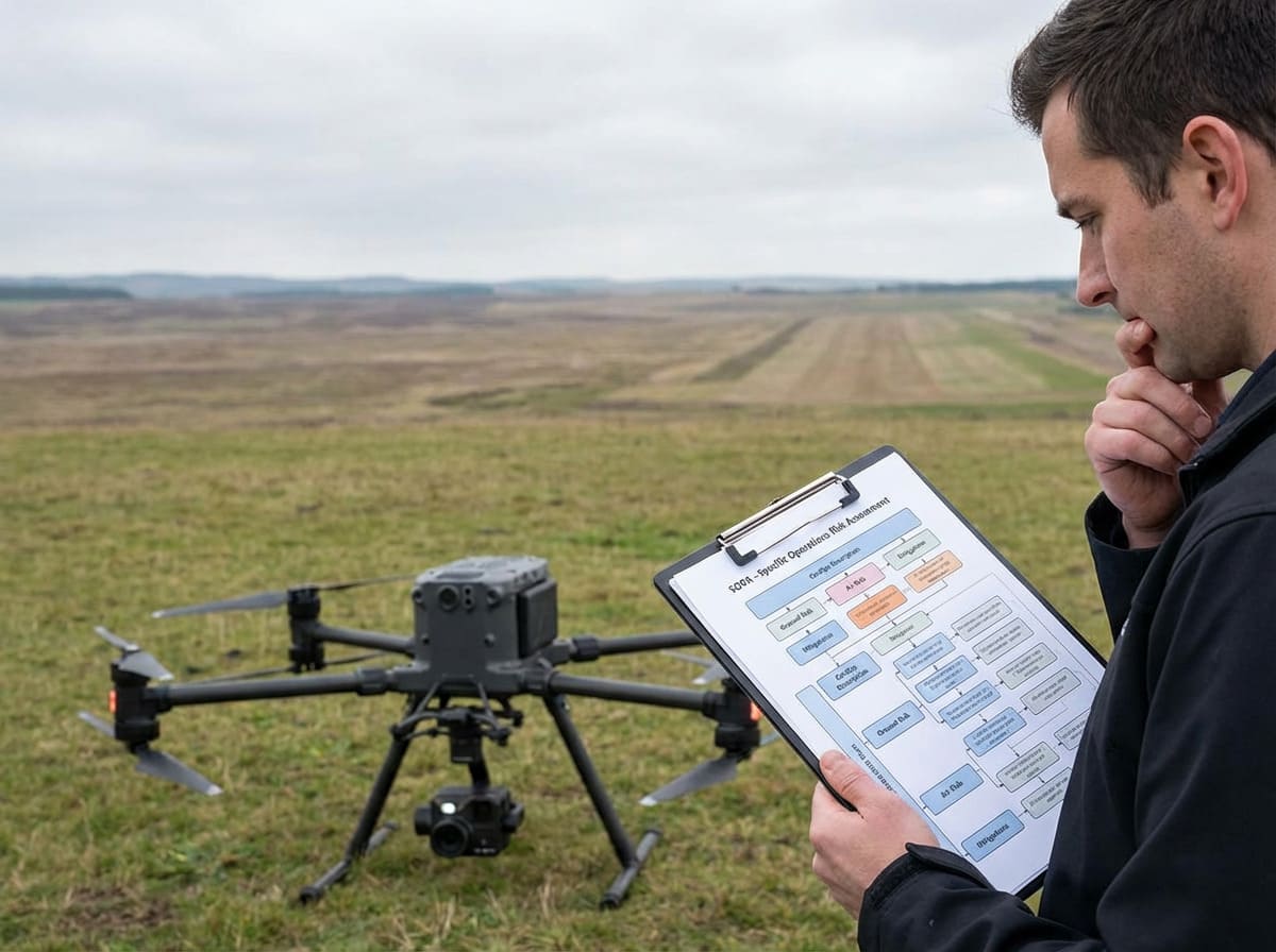 FAA Waiver vs EASA SORA for BVLOS Flight A flowchart comparing the FAA waiver process with the EASA SORA process
