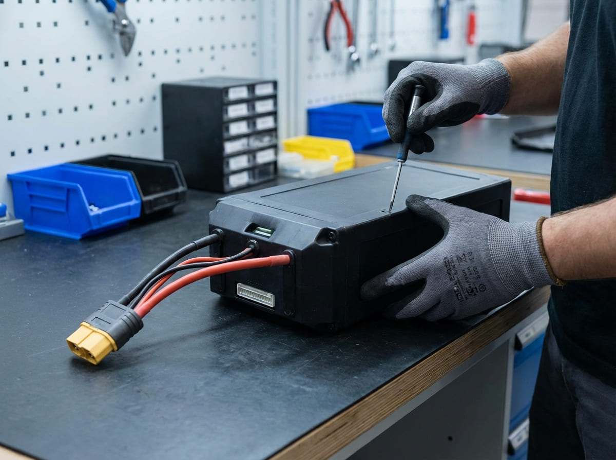 A side-by-side comparison image showing the internal components of a standard drone versus a more complex BVLOS drone