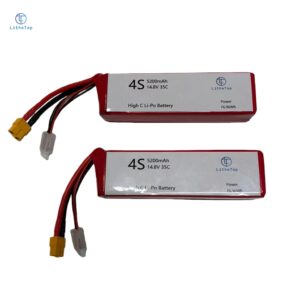 High C-rate Battery: 4S 5200mAh 14.8V 35C
