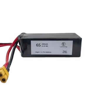 High C-rate Battery: 6S 2000mAh 22.2V 40C