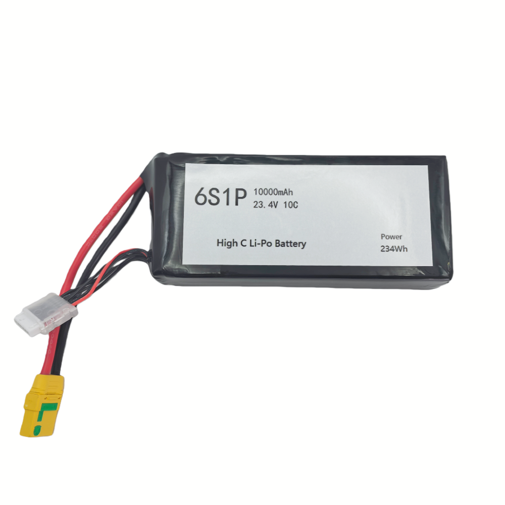 High C-rate Battery: 6S 10000mAh 23.4V 10C