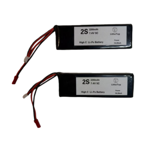 High C-rate Battery: 2S 2200mAh 7.4V 5C